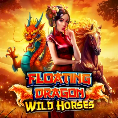 Floating dragon wild horses