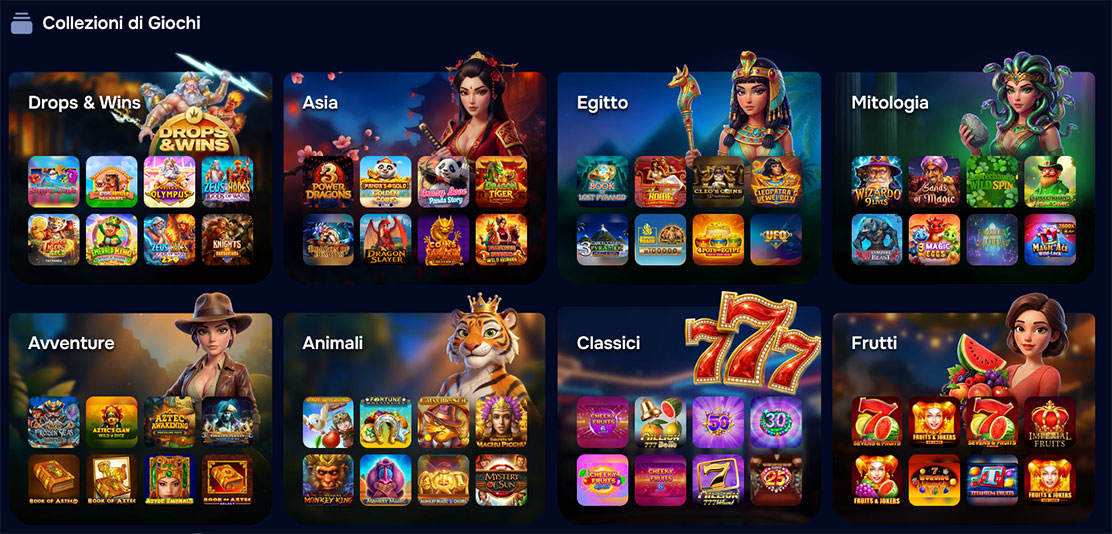 Casino game collections.