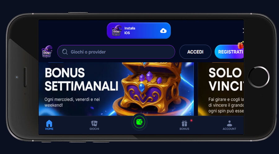 iOS installa casino. 